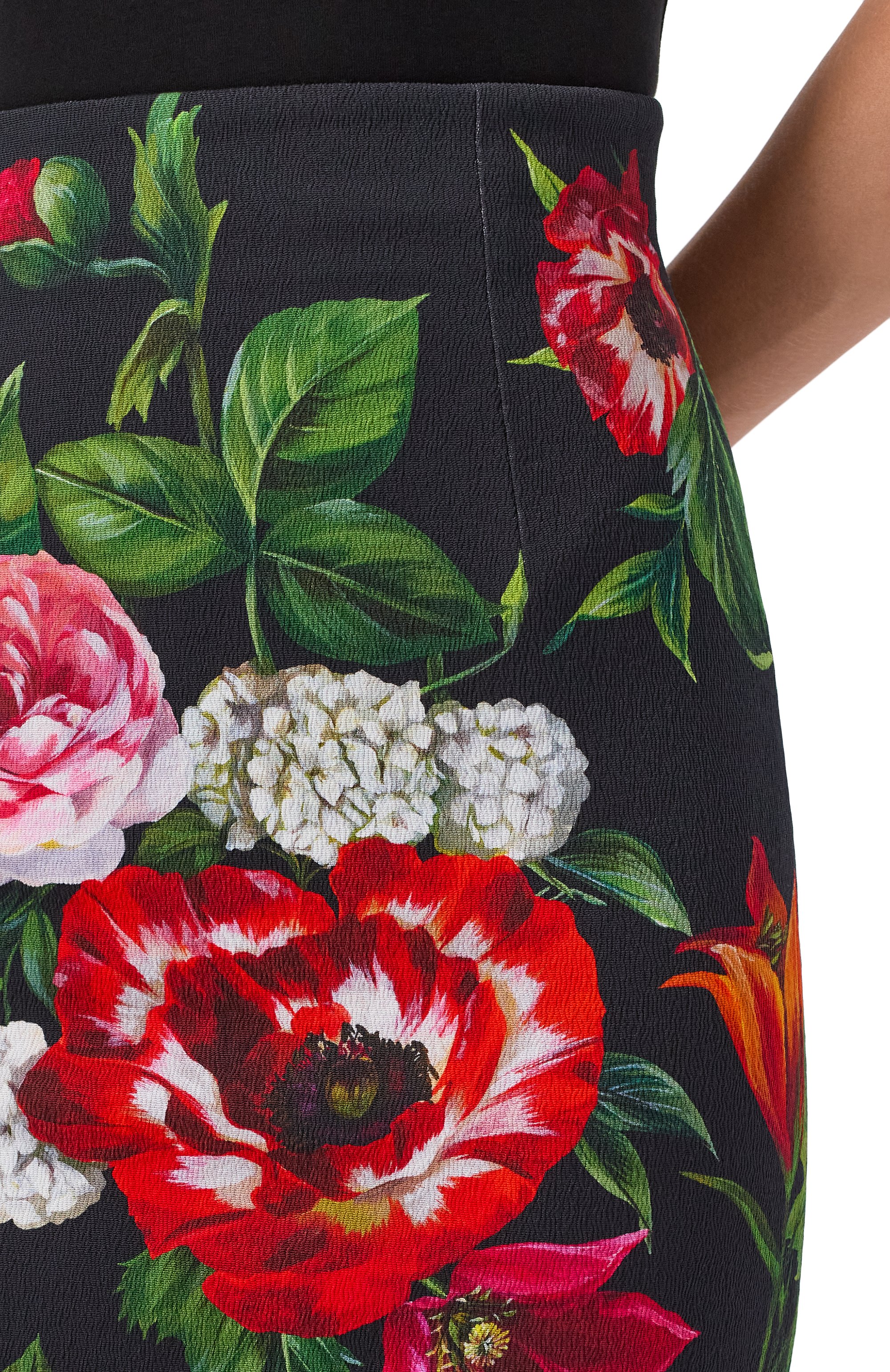 Юбка из хлопка и вискозы DOLCE & GABBANA, арт. F4C6IT/FSRQT, фото 5