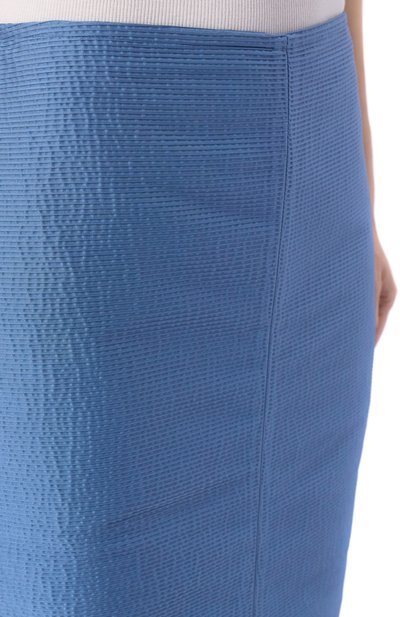 Юбка LANVIN голубого цвета по цене 209500 руб., арт. RW-ST0062-6256-E26, фото 5 Юбка LANVIN, арт. RW-ST0062-6256-E26, фото 5