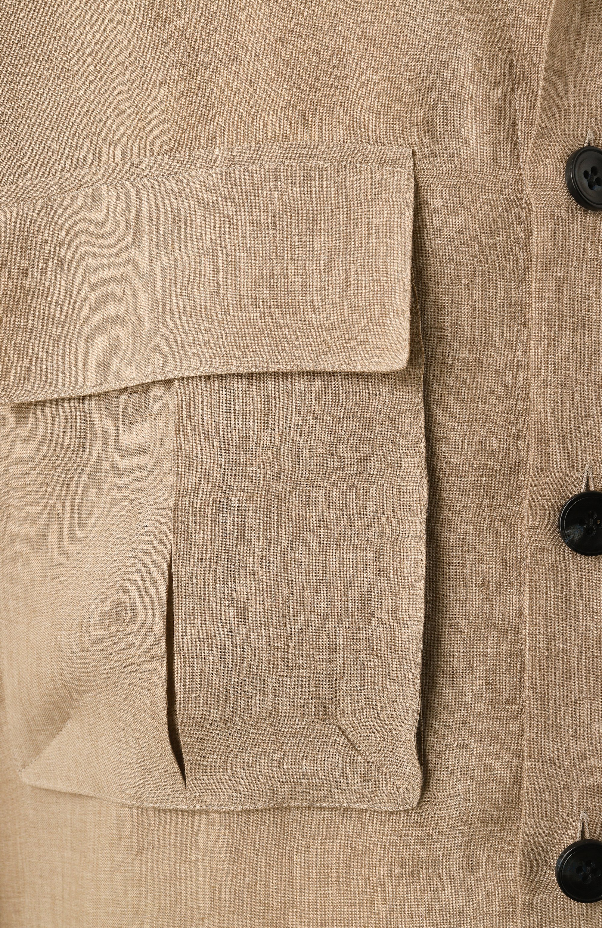 Льняная рубашка KITON, арт. UMC013H0921107, фото 6