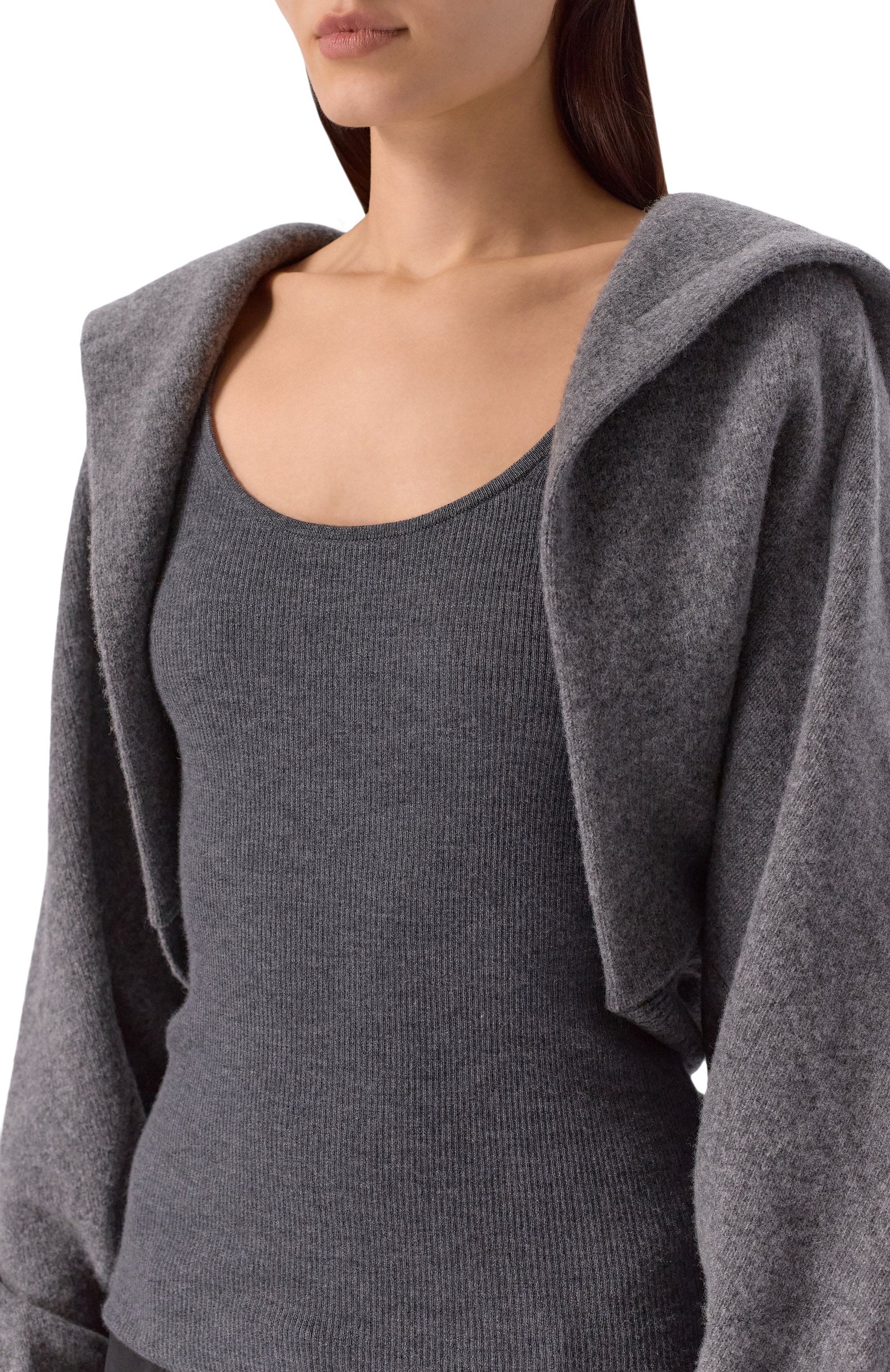 Кардиган из шерсти и кашемира PETAR PETROV, арт. F25K11/WV/WS, фото 5