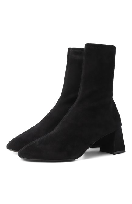 Женские замшевые ботильоны jive 60 ALEVI MILANO, арт. L26W7002.K.0363997/BL0CK SUEDE STRETCH