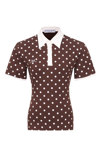 Женское хлопковое поло ROWEN ROSE, арт. RR_J111