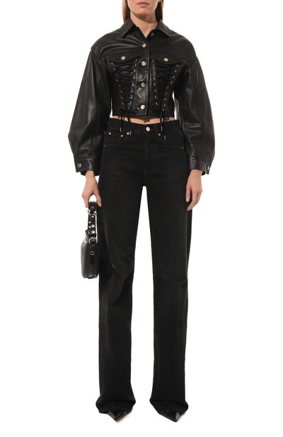 Кожаная куртка PINKO, арт. 100840-A0QY, фото 2