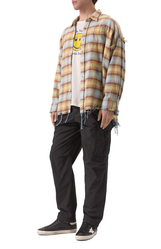 Кожаные кеды Superstar Golden Goose Deluxe Brand GMF00101.F000321 Чёрный  GMF00101.F000321 Фото 2