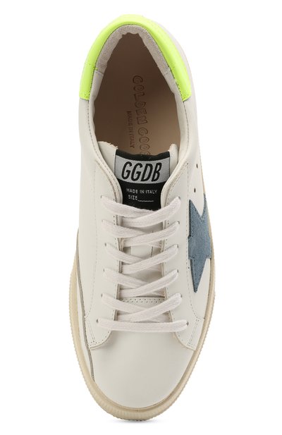 Кожаные кеды superstar GOLDEN GOOSE DELUXE BRAND, арт. GTF00112.F001166, фото 4