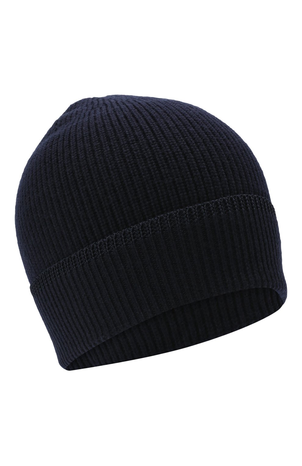 Шерстяная шапка BOGNER темно-синего цвета по цене 13300 руб., арт. 98662445, фото 1 Шерстяная шапка BOGNER, арт. 98662445, фото 1