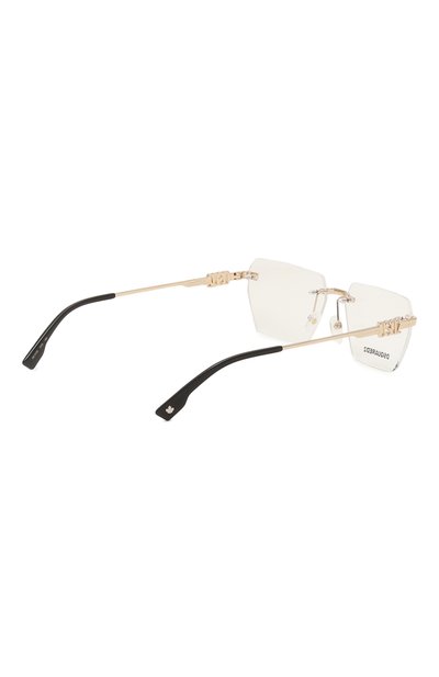 Оправа DSQUARED2 золотого цвета по цене 30900 руб., арт. D20102 3YG, фото 4 Оправа DSQUARED2, арт. D20102 3YG, фото 4