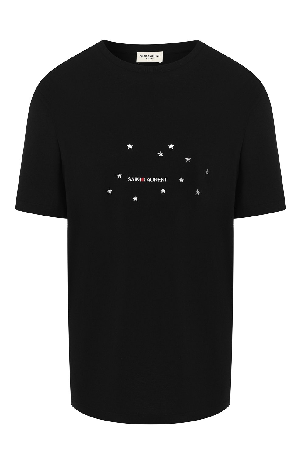 Хлопковая футболка SAINT LAURENT, арт. 577062/YBJF2, фото 1