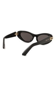 Женские солнцезащитные очки DIOR EYEWEAR черного цвета, арт. CDI0R B1U 10A0 | Фото 4 (Региональные ограничения белый список (Axapta Mercury): Не проставлено; Нос: Не проставлено; Материал: Пластик; Тип очков: С/з; Оптика Гендер: оптика-женское; Очки форма: Cat-eye)