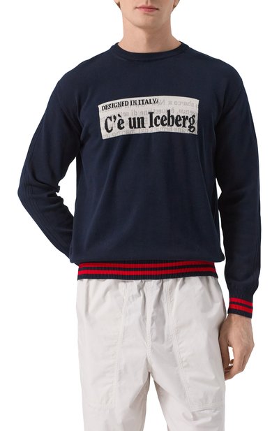 Хлопковый джемпер ICEBERG, арт. A013/7604, фото 3