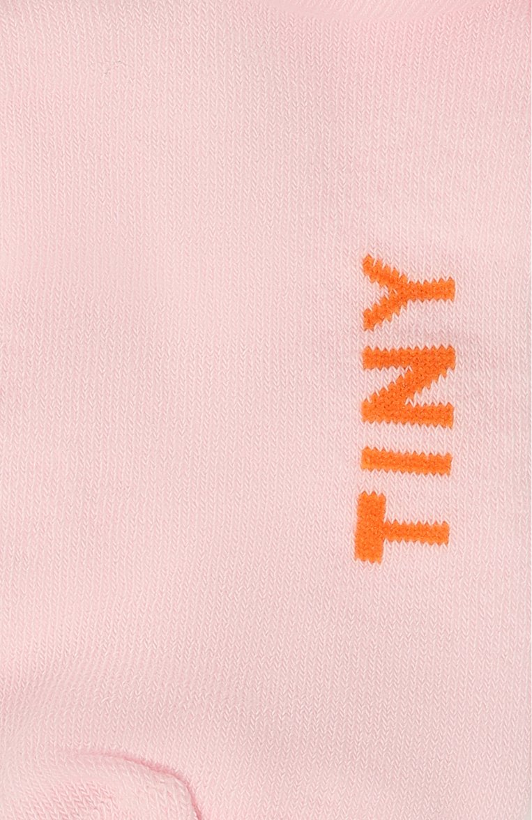Детские носки TINYCOTTONS светло-розового цвета, арт. SS24-387 | Фото 2 (Материал: Текстиль, Хлопок, Синтетический материал; Нос: Не проставлено; Кросс-КТ: Носки)