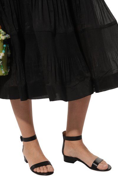 Кожаные сандалии portofino GIANVITO ROSSI, арт. G60354.20RIC.VITNER0, фото 3