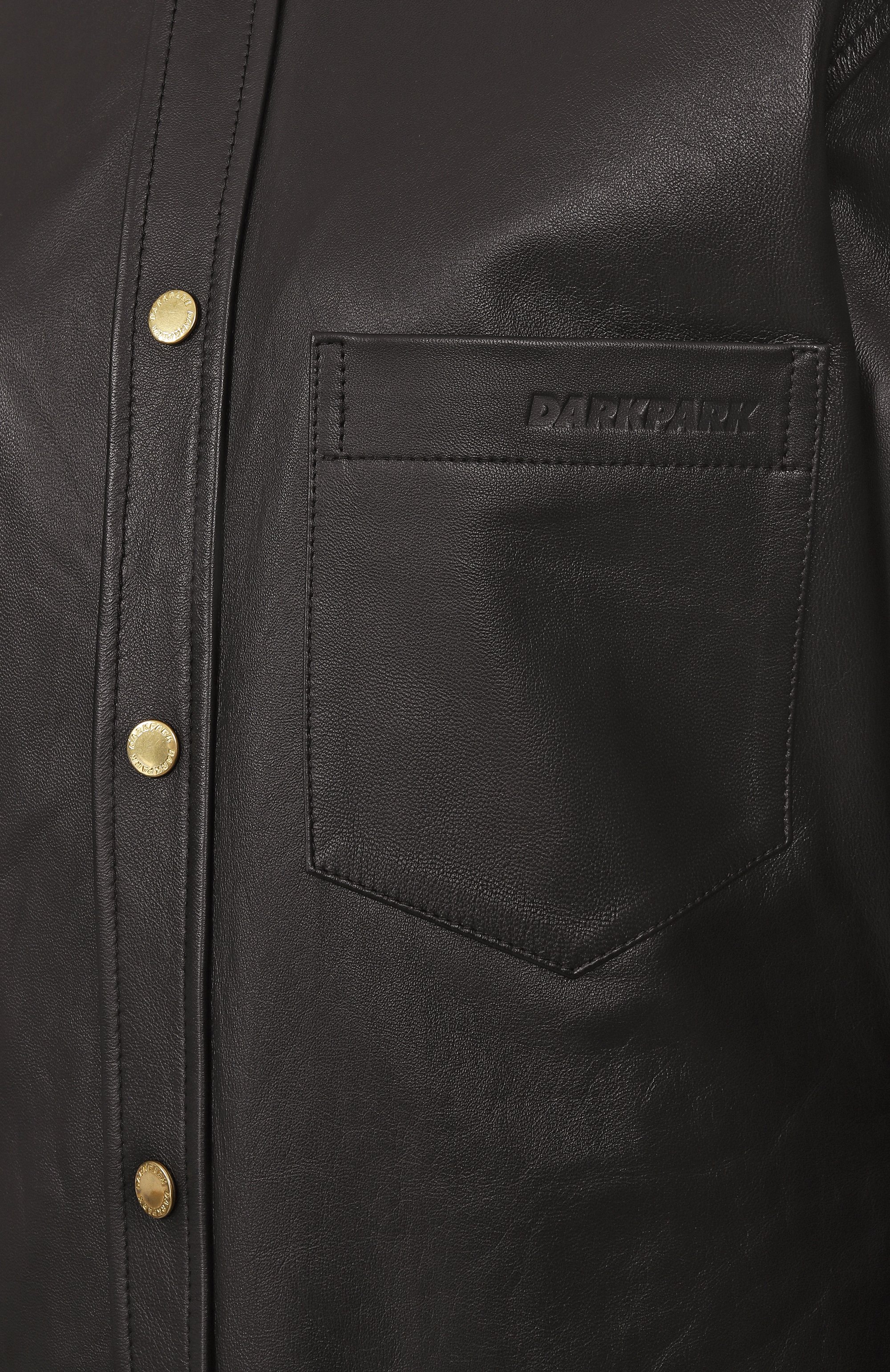 Кожаная рубашка DARKPARK, арт. RWSH04/LTP01, фото 6