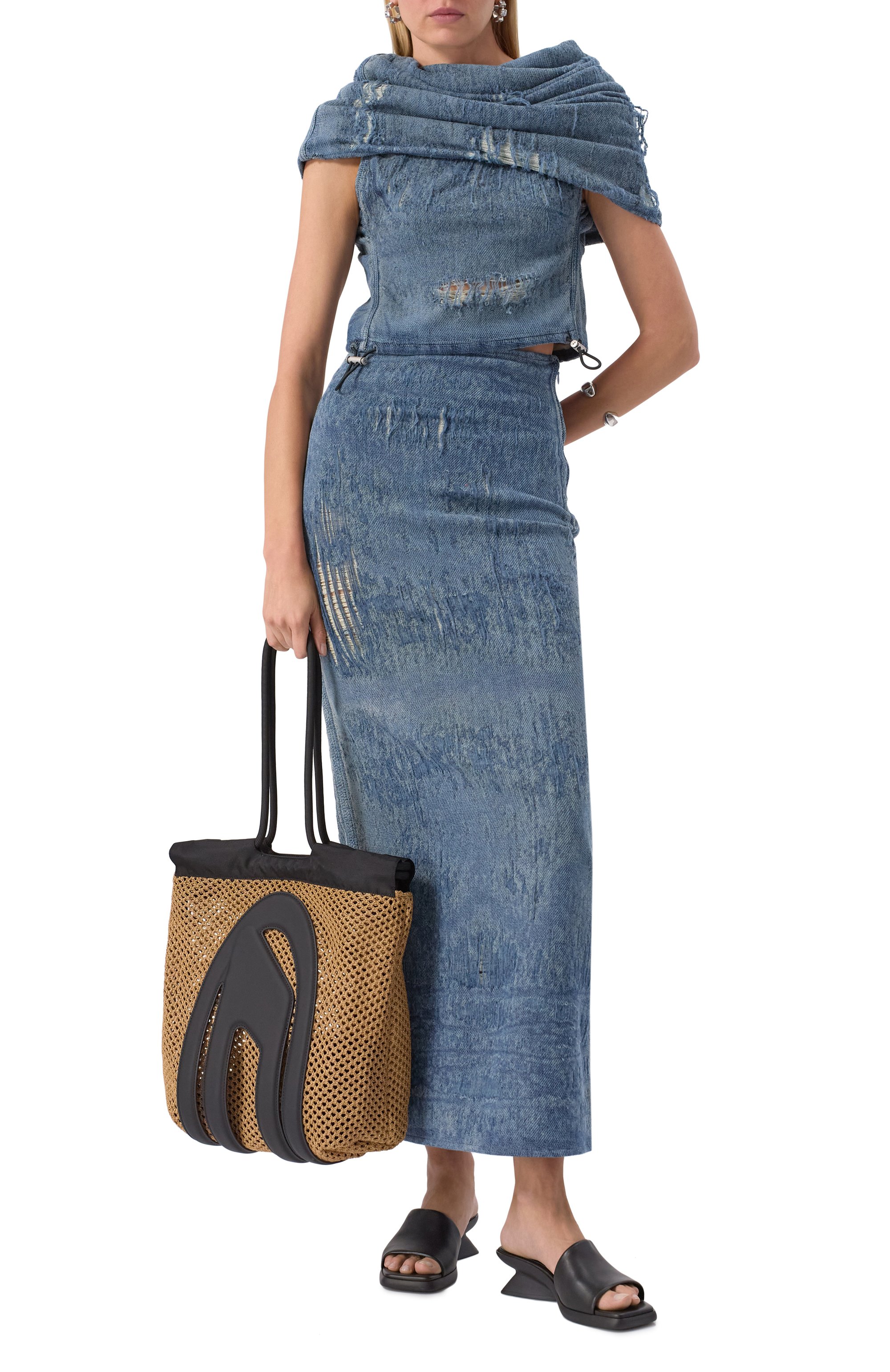 Джинсовый топ DIESEL, арт. A18944/068RQ, фото 2