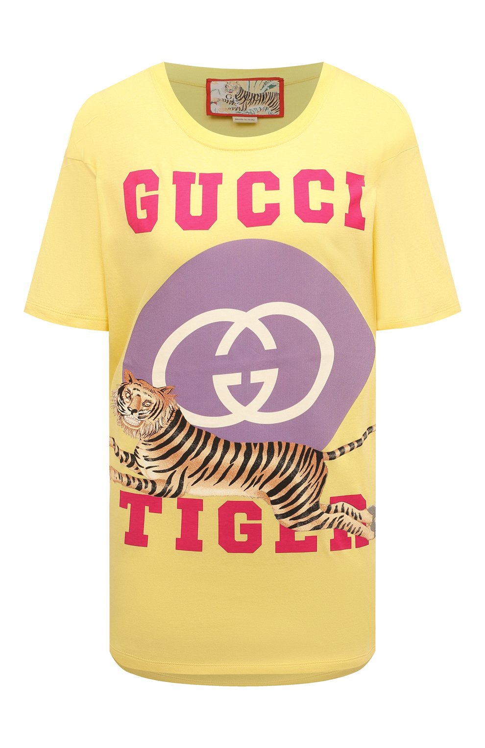 Хлопковая футболка GUCCI, арт. 615044/XJD37, фото 1