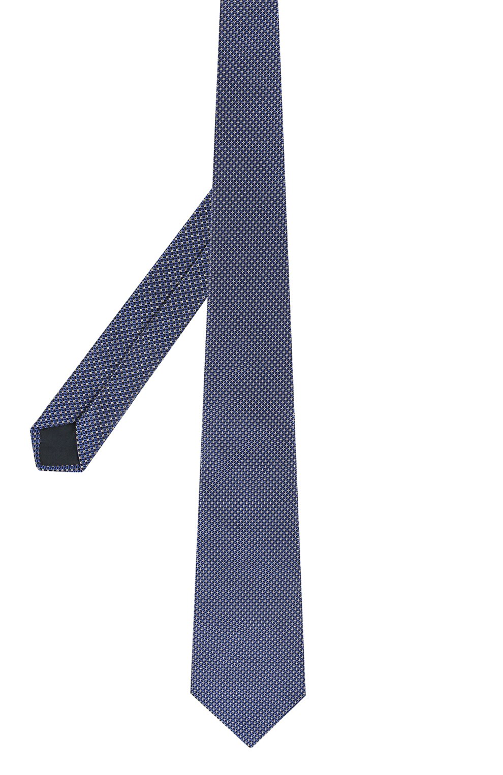 Шелковый галстук LANVIN синего цвета по цене 12600 руб., арт. 2506/TIE, фото 2 Шелковый галстук LANVIN, арт. 2506/TIE, фото 2