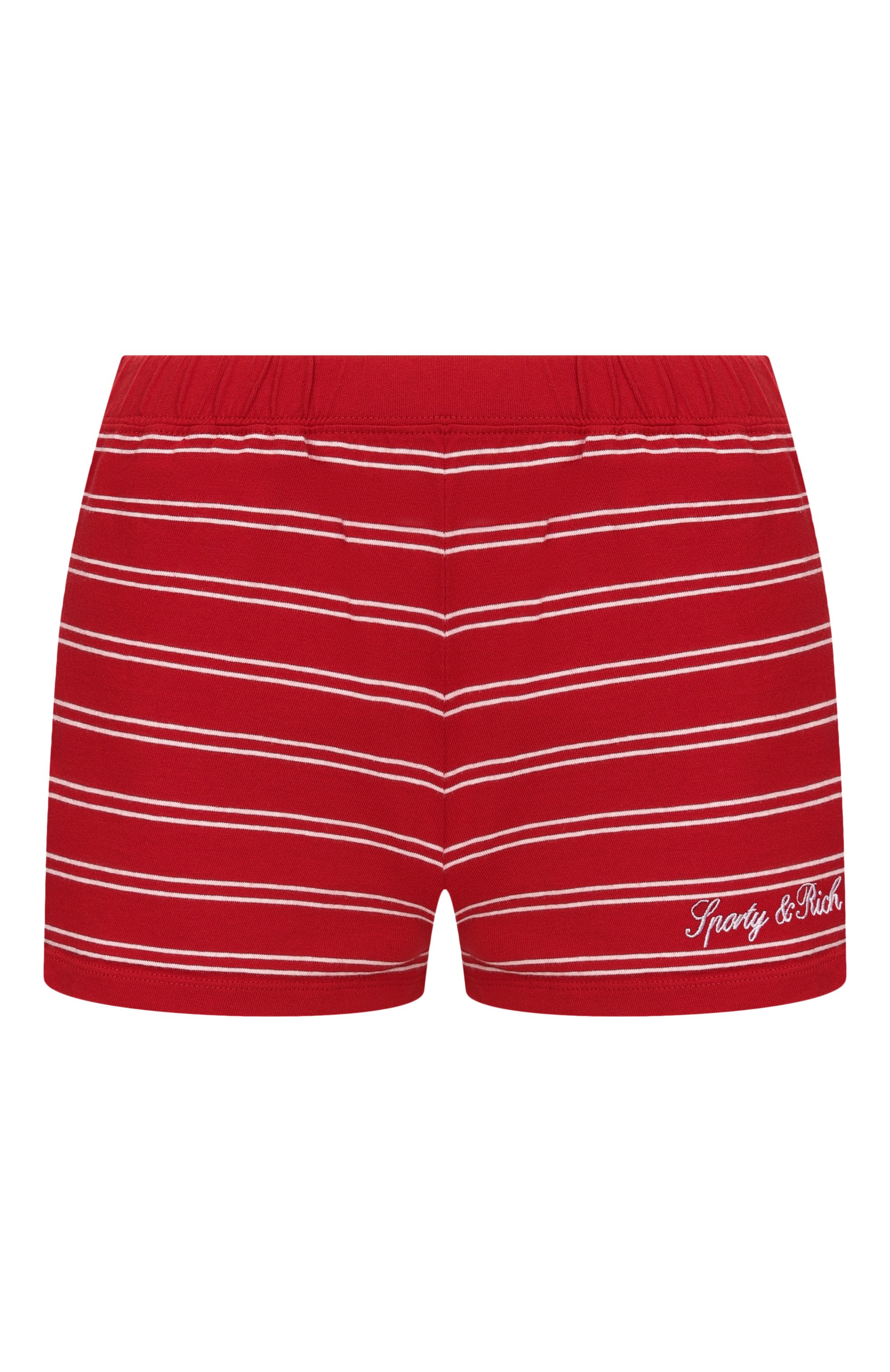 Хлопковые шорты SPORTY AND RICH, арт. SH071710326RE33, фото 1