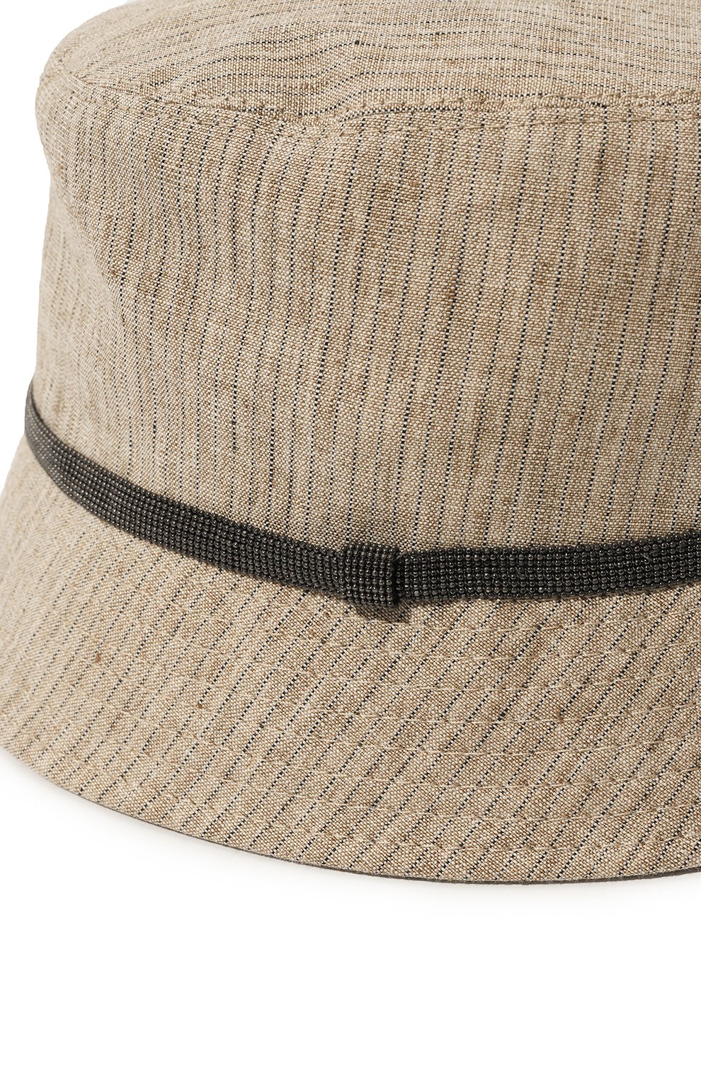 Панама изо льна и хлопка BRUNELLO CUCINELLI, арт. MCAP90071, фото 4