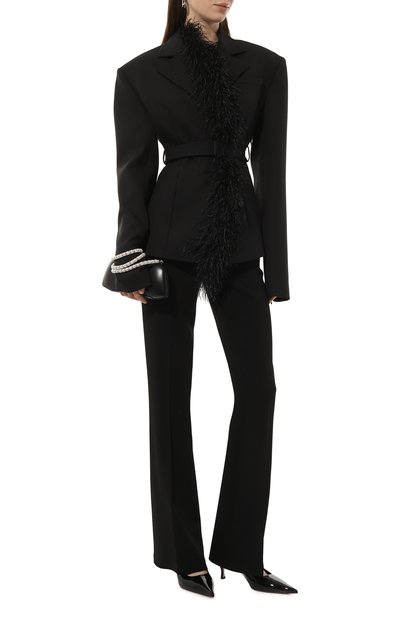 Жакет с отделкой перьями DAVID KOMA, арт. PF24DK28J, фото 2