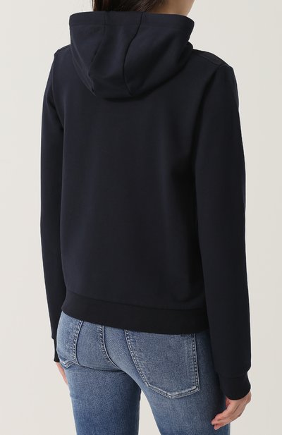 Хлопковый кардиган на молнии с капюшоном MONCLER, арт. C2-093-84989-00-8098W, фото 4