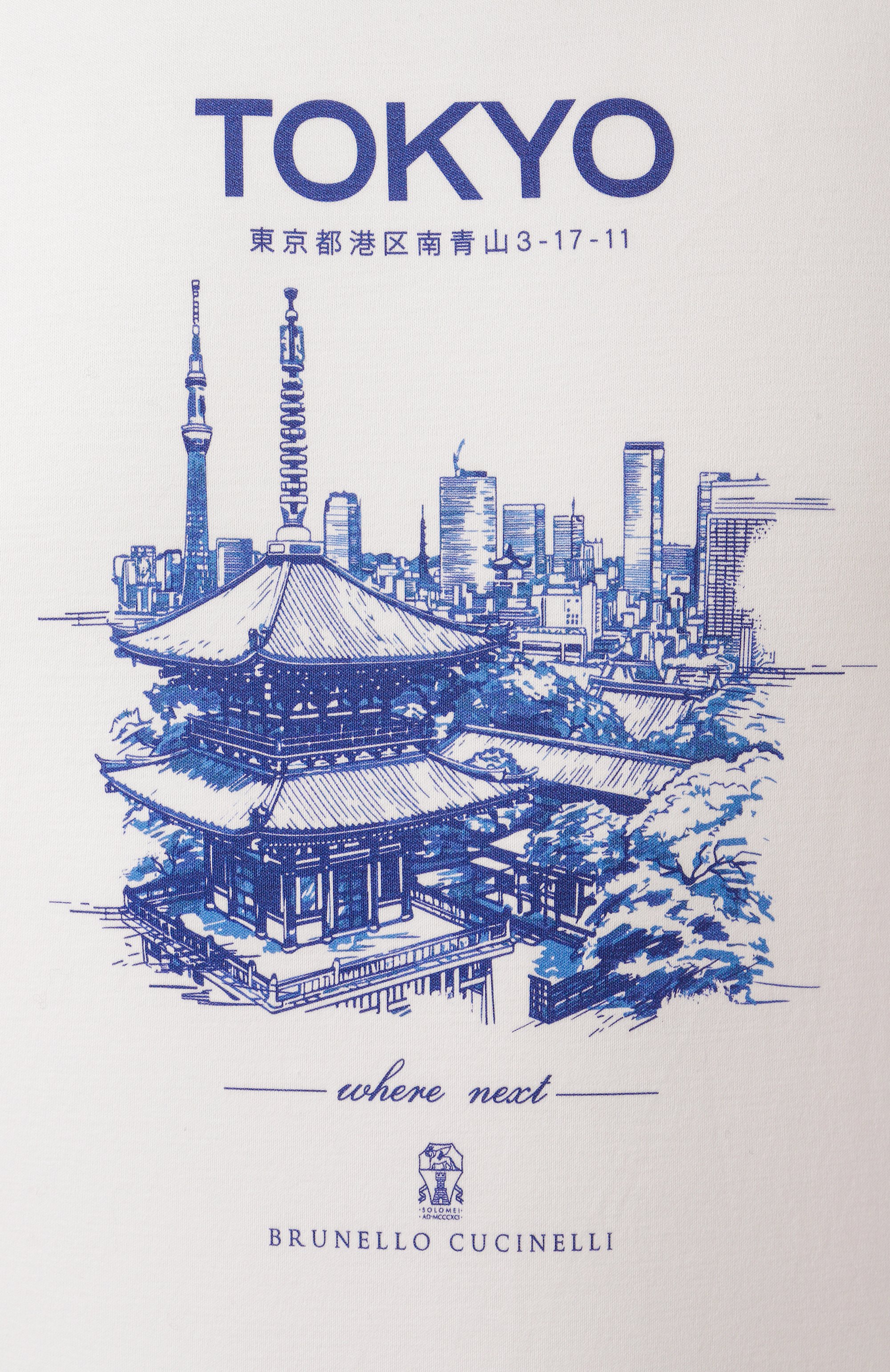 Хлопковая футболка BRUNELLO CUCINELLI, арт. M0B138453, фото 6