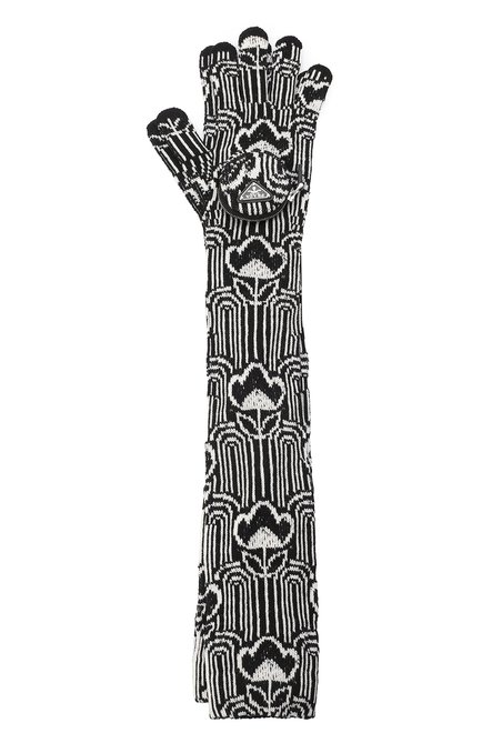 Женские шерстяные перчатки PRADA, арт. 27447-1ZPF-F0967