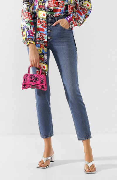 Сумка hourglass xs BALENCIAGA, арт. 592833/1BWLY, фото 2