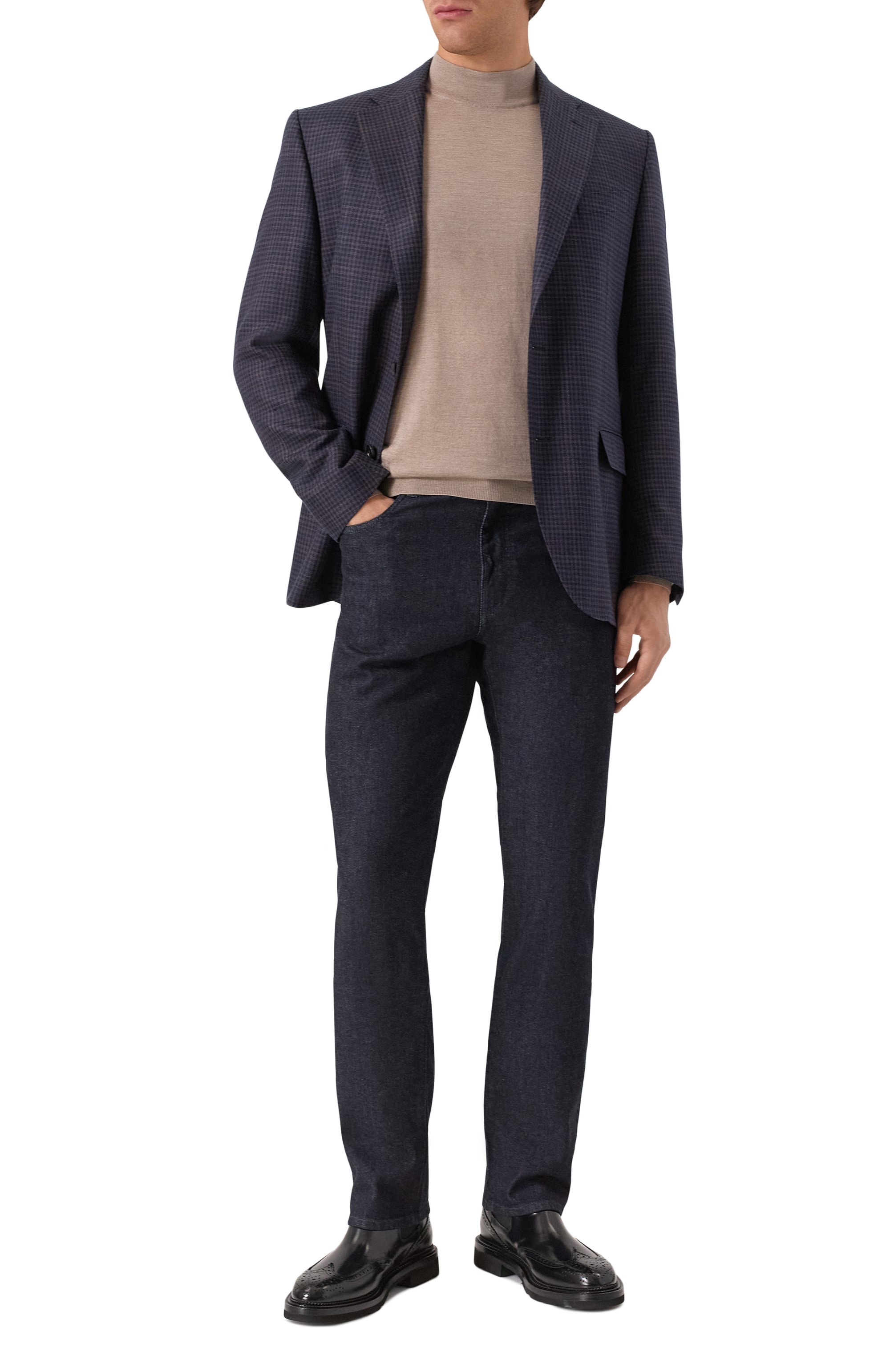 Водолазка из кашемира и шелка STEFANO RICCI, арт. KE03500L10/E25345, фото 2