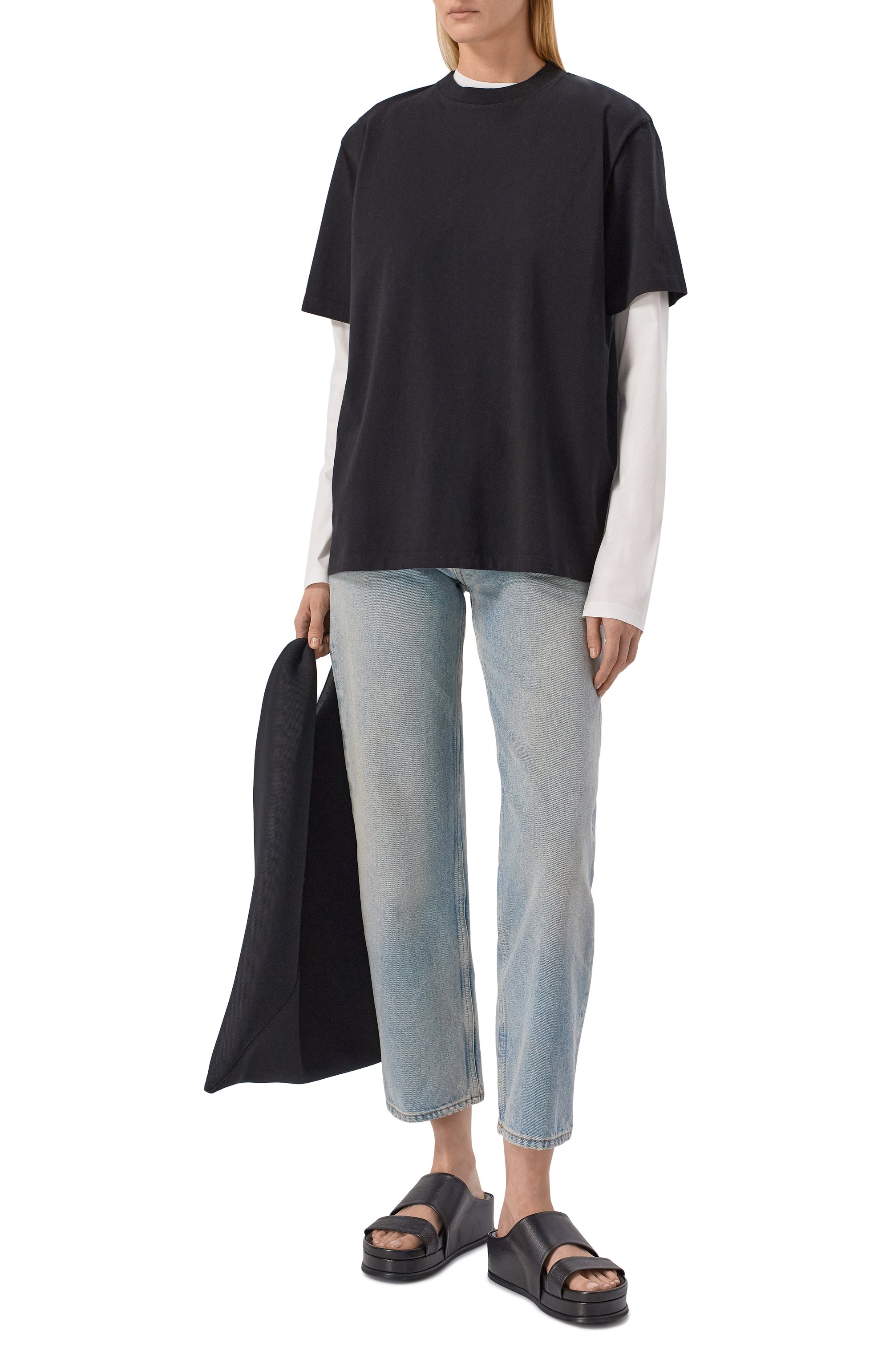 Кожаные сабо PREMIATA черного цвета по цене 56700 руб., арт. M7385/FRIDA, фото 3 Кожаные сабо PREMIATA, арт. M7385/FRIDA, фото 3