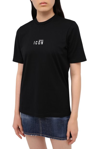 Хлопковая футболка DSQUARED2, арт. S80GC0009/S23009, фото 3