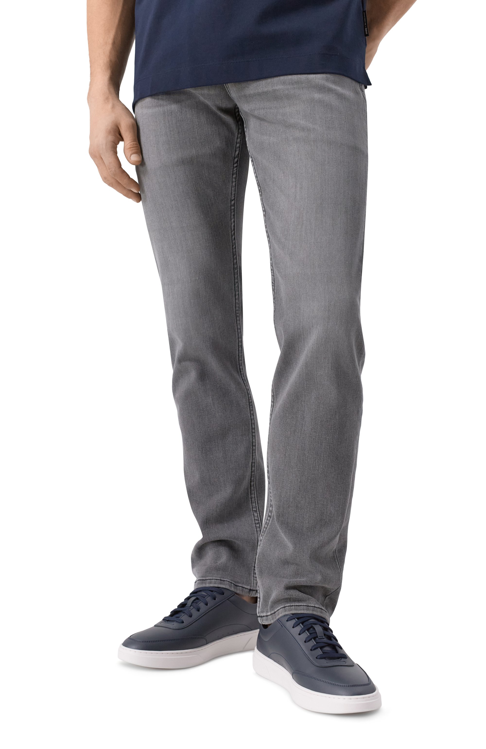 Кожаные кеды kieran BOSS, арт. 50536504, фото 3