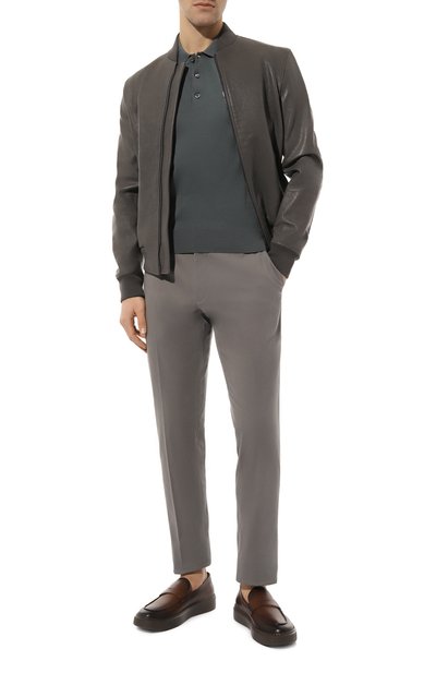 Хлопковое поло BRIONI, арт. UMR40L/0ZK62, фото 2