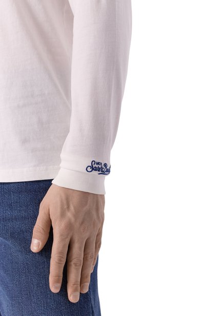 Хлопковый лонгслив MC2 SAINT BARTH, арт. LUT0006-04170I/LUT0N WARM, фото 5