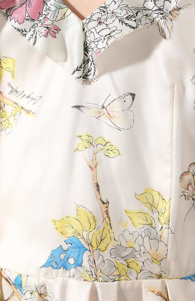 Шелковое платье ZADIG AND VOLTAIRE разноцветного цвета по цене 72950 руб., арт. SJCP0428F, фото 5 Шелковое платье ZADIG AND VOLTAIRE, арт. SJCP0428F, фото 5
