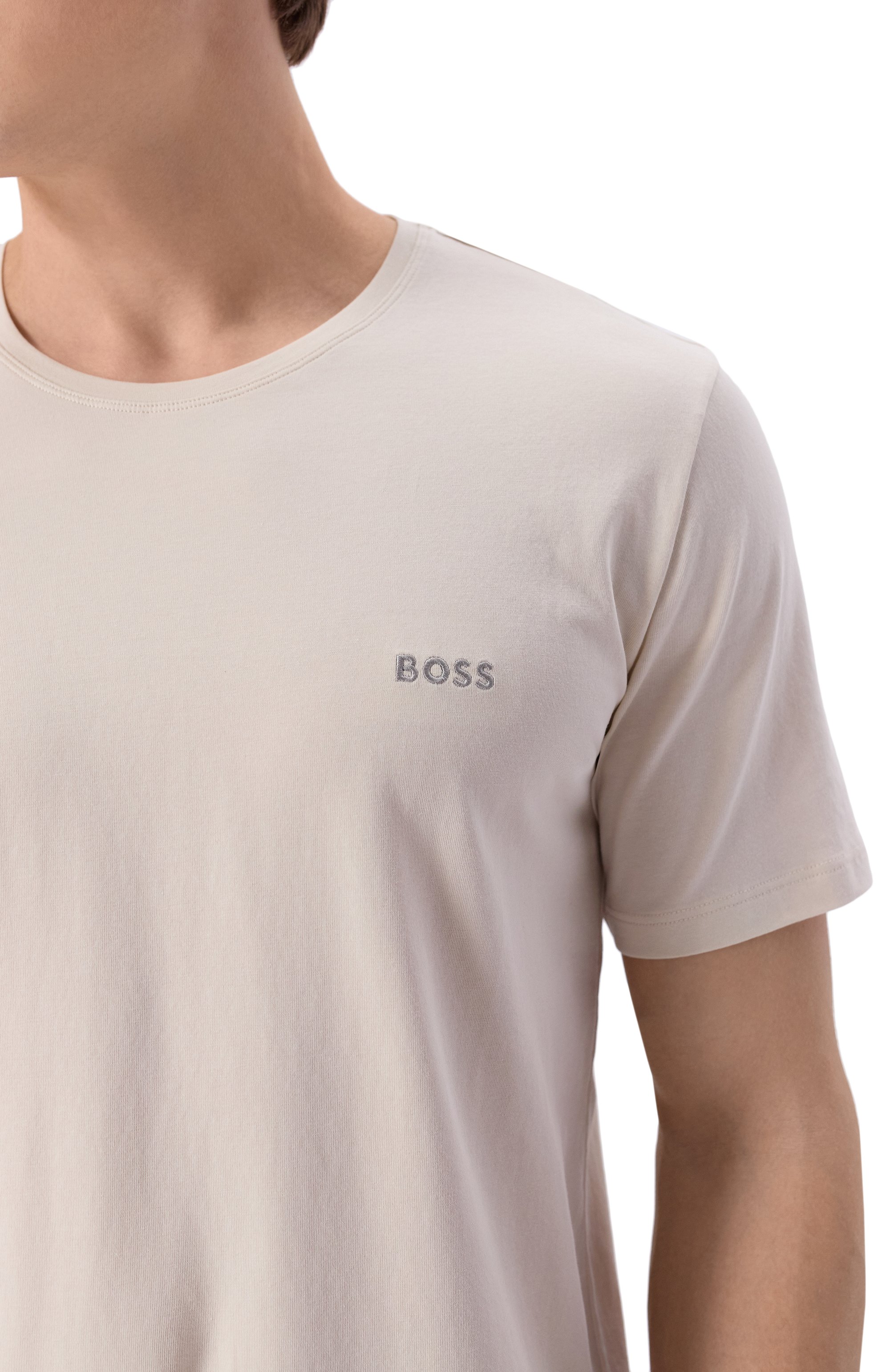 Хлопковая футболка BOSS, арт. 50515312, фото 5