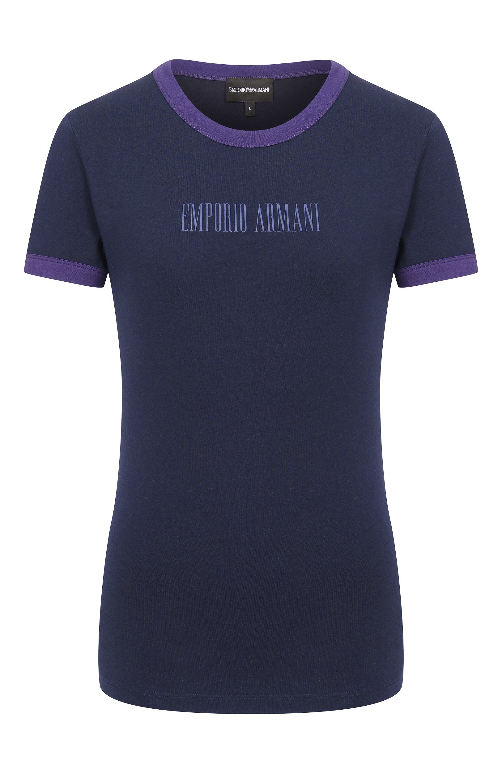 Хлопковая футболка EMPORIO ARMANI, арт. EW004968/AF12571, фото 1