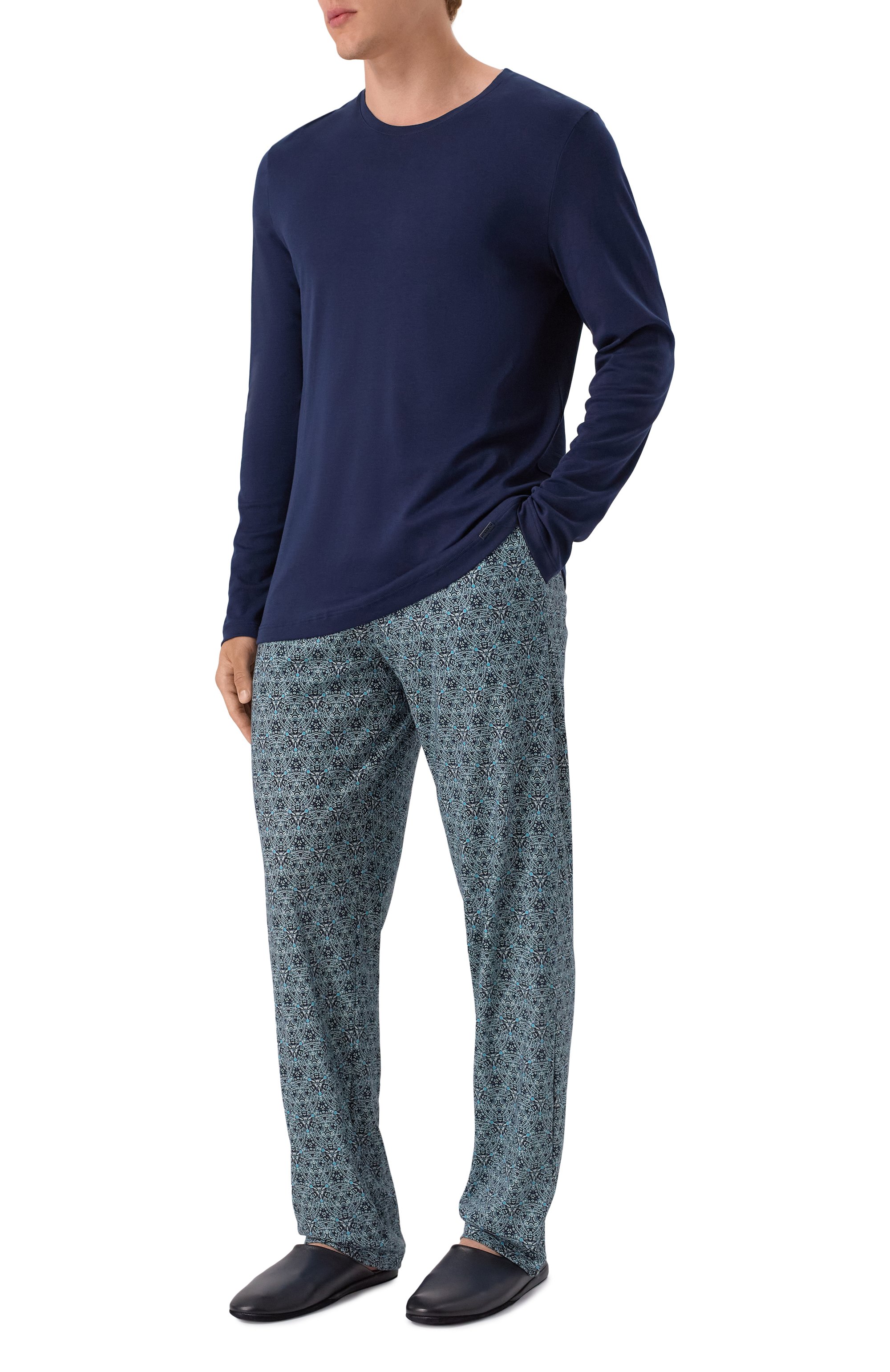 Хлопковая пижама HANRO, арт. 075111, фото 2