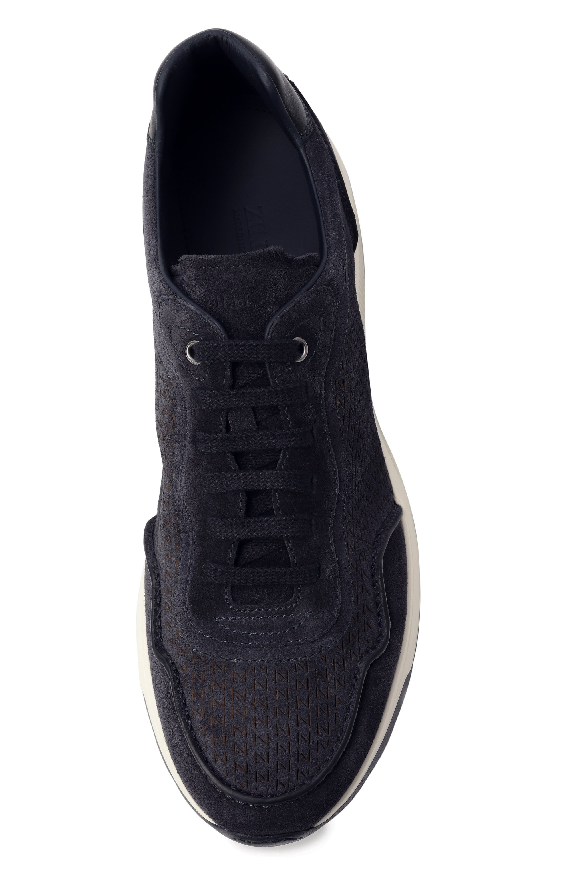 Замшевые кроссовки ZILLI, арт. H0199AM1194VZEV05, фото 6