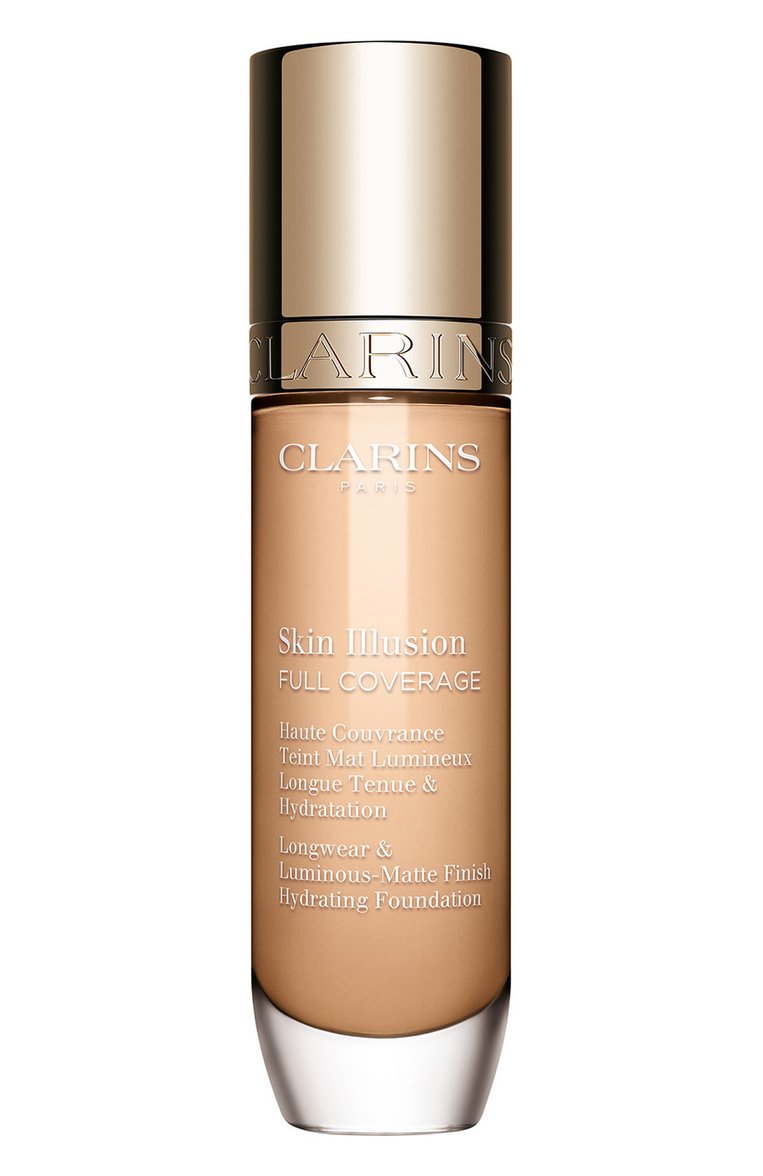 Тональный крем с матовым эффектом skin illusion full coverage, оттенок 105n (30ml) CLARINS  цвета, арт. 80106984 | Фото 1 (Региональные ограничения белый список (Axapta Mercury): Не проставлено; Нос: Не проставлено; Финишное покрытие: Матовый; SPF фильтр: Минимальный (0-5))