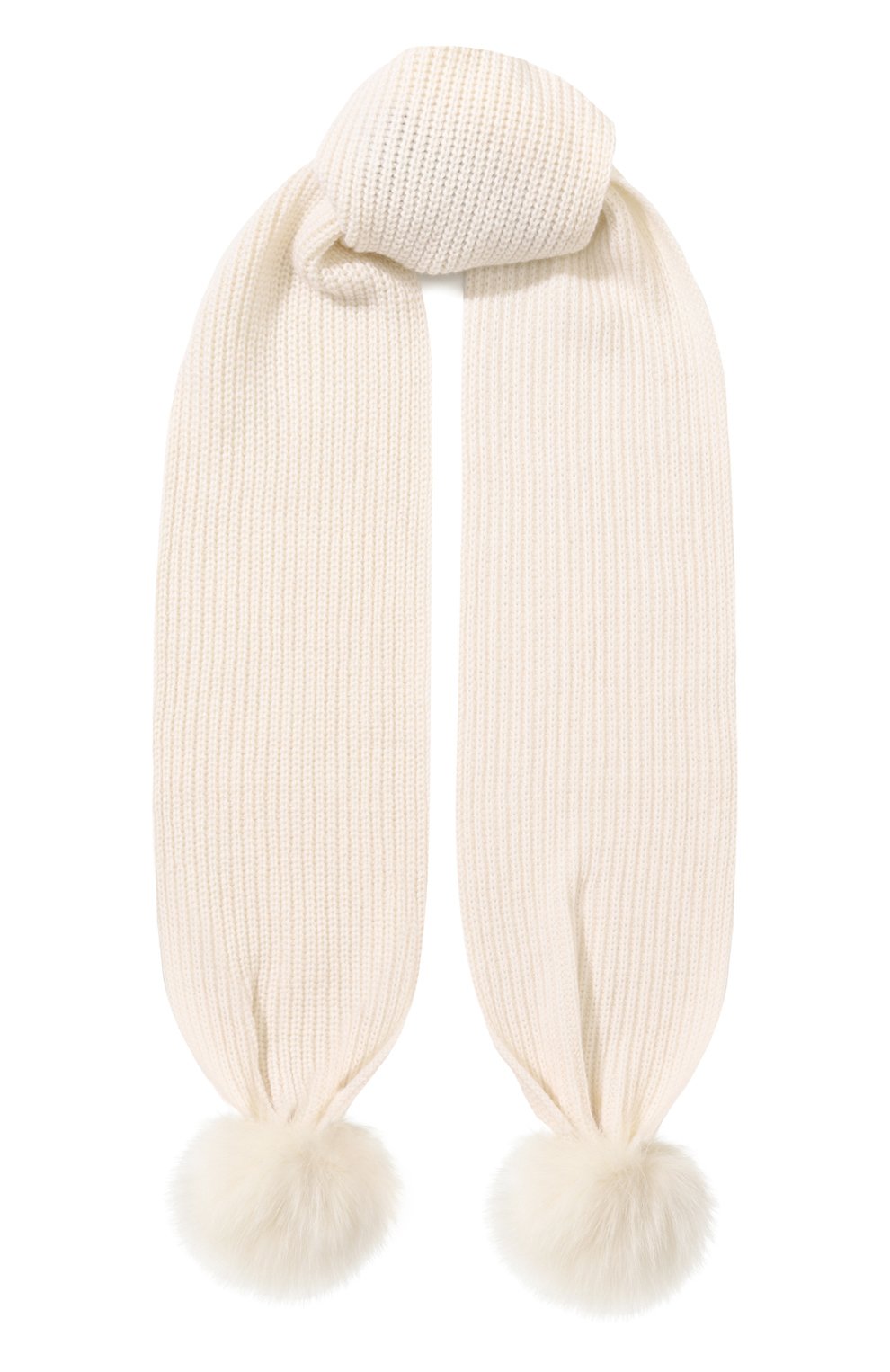 Кашемировый шарф YVES SALOMON ENFANT, арт. 24WEA011XXCARD, фото 1