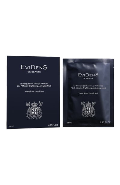 Женск ая 7-минутная маска "сияние" для лица и шеи (28ml) EVIDENS DE BEAUTE, арт. 4570117112430