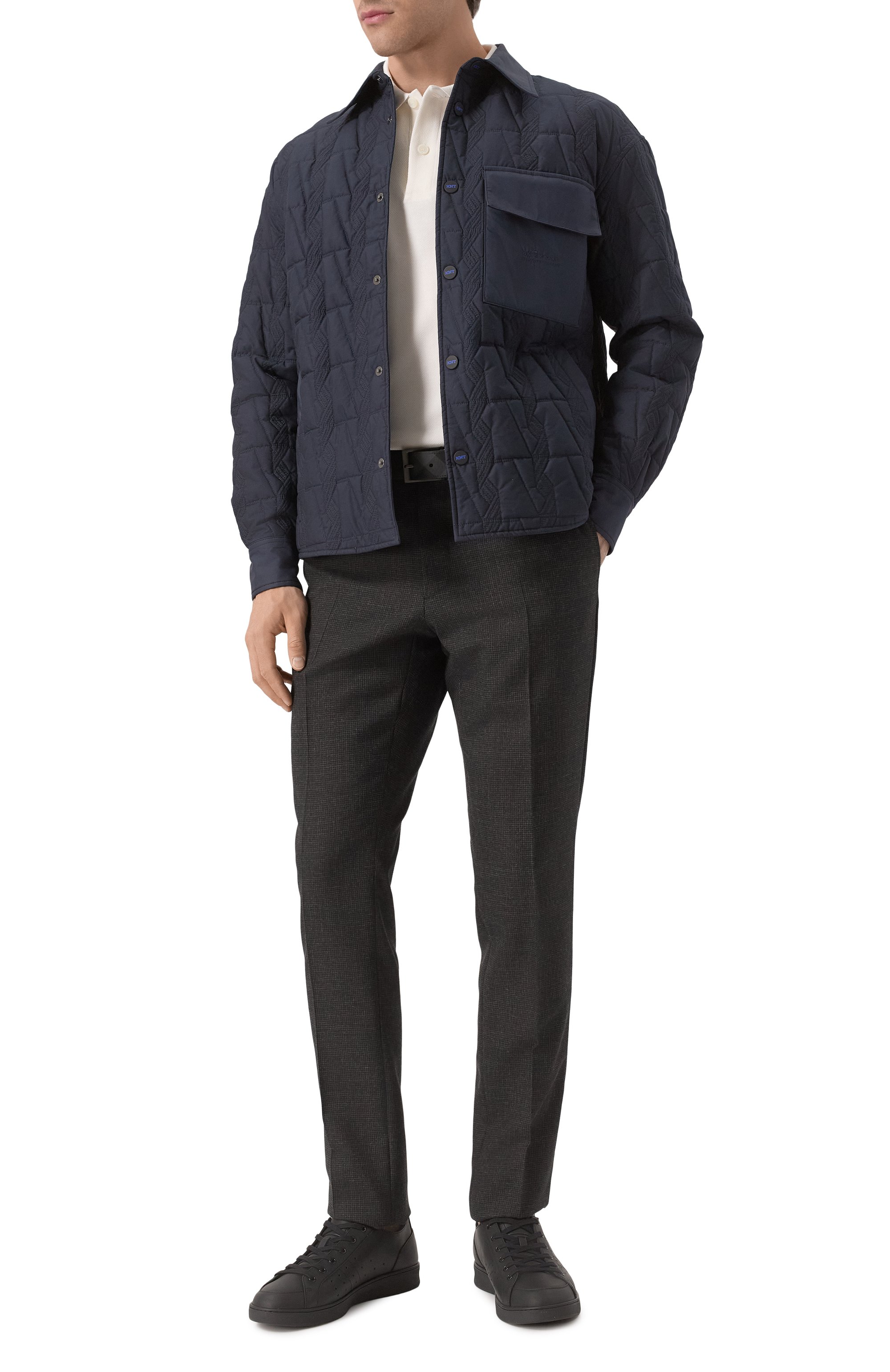 Шерстяные брюки BURBERRY, арт. 8104960, фото 2