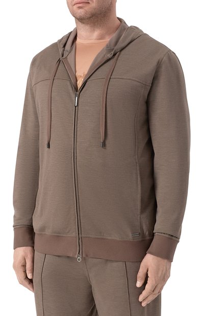 Толстовка из шелка и хлопка STEFANO RICCI, арт. K919072FCR/T26206_002, фото 3