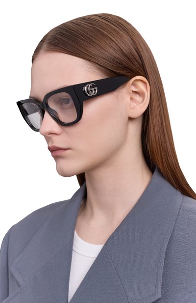 Оправа GUCCI черного цвета по цене 34800 руб., арт. GG1952 001, фото 2 Оправа GUCCI, арт. GG1952 001, фото 2