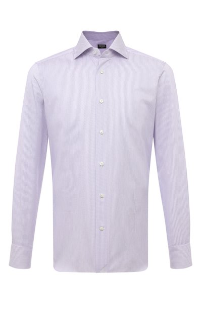Мужская хлопковая сорочка ZEGNA, арт. 701042A7/9MS0BA