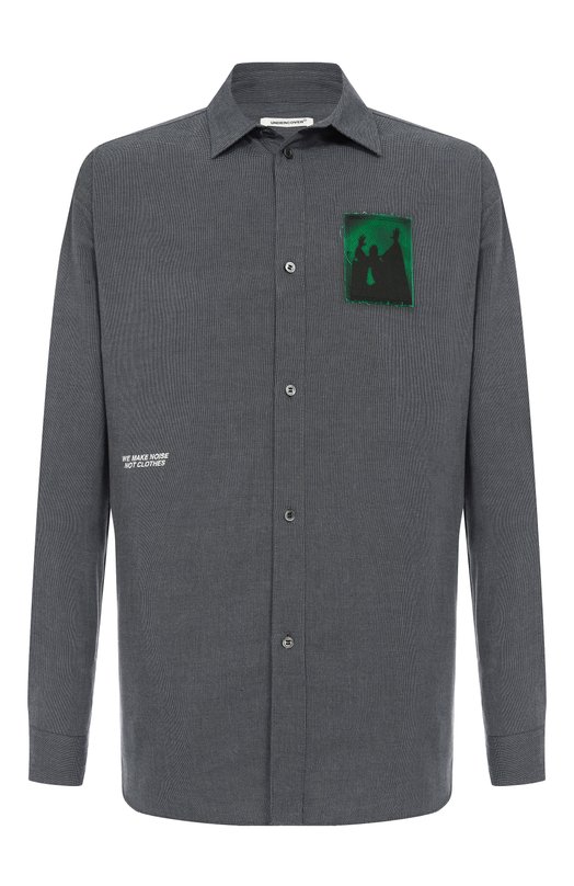 Хлопковая рубашка Undercover UP2E4402 Серый UP2E4402
