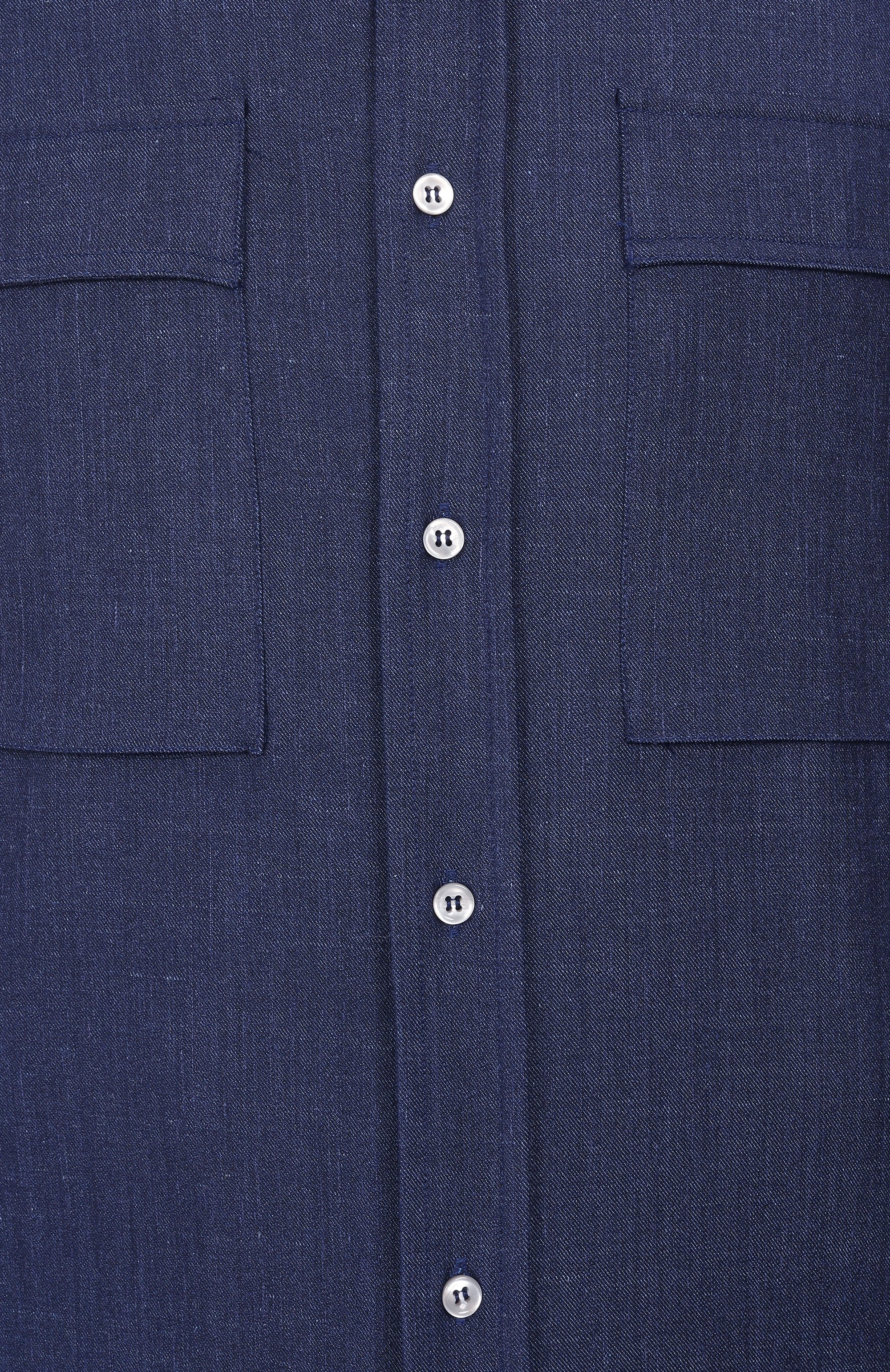 Рубашка из шерсти и шелка PAUL&SHARK, арт. 25413280, фото 6