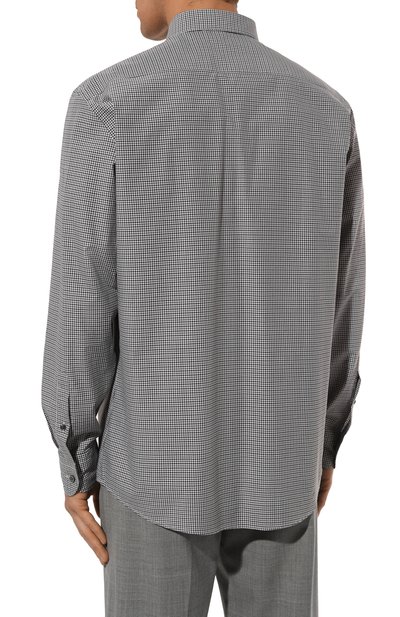 Хлопковая рубашка ZEGNA, арт. UDX21A7/SRF5, фото 4