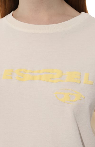 Хлопковая футболка DIESEL, арт. A09184/0SUBA, фото 5