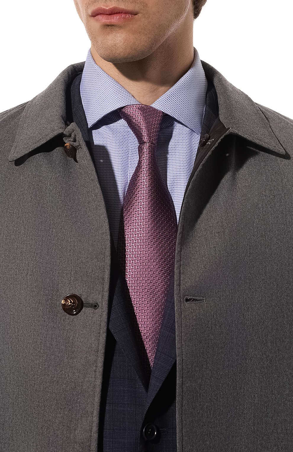 Шелковый галстук ZILLI, арт. 57006, фото 2